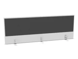opzetpaneel,v. bureau,aanbouw achter,B 1600mm,Bl-wit,BN8010-antraciet
