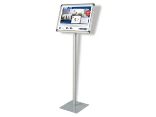 Infodisplay 730mm Din A4 Liggend Aluminium Aluminium Frame - 1