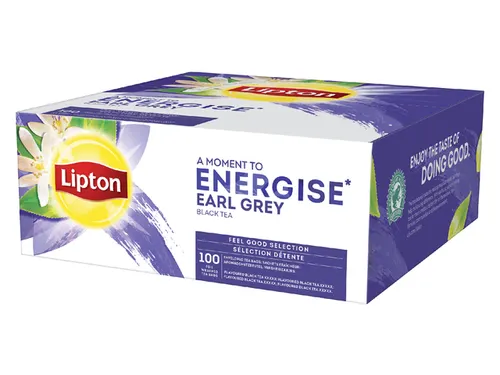 Thee Lipton Energise earl grey 100x1.5gr