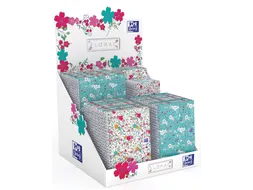 Floral Schrift/blok Lijn/ruit A5 A6 B5 Display 60 stuks
