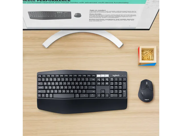 Clavier AZERTY + Souris Logitech 920-008225