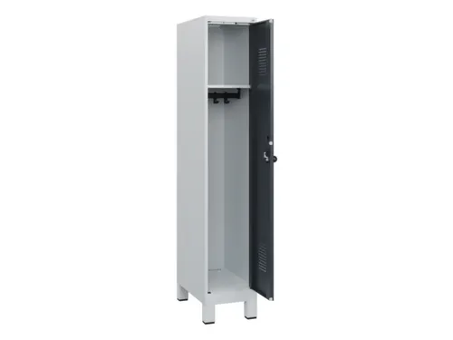 schoollocker,HxBxD 1630x300x500mm,1vak,vak B 300mm,draaigrendel,voeten