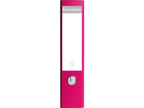 Ordner karton/PP A4 75mm framboos