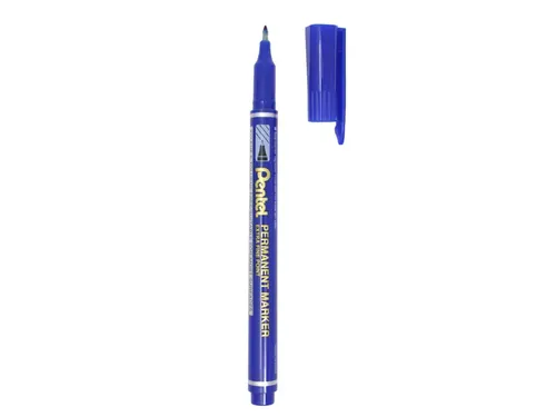 Pentel NF450-C Permanente marker Extra Fijne punt 1,2mm Blauw