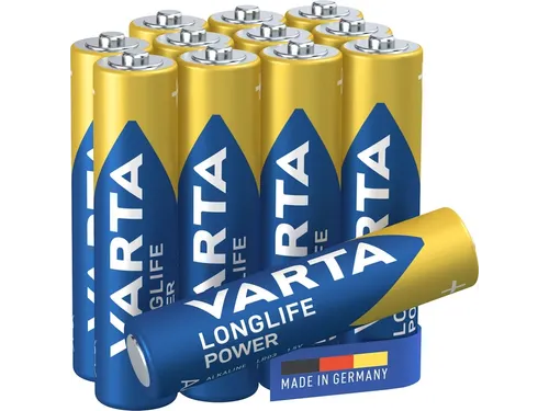 Batterij VARTA Longlife Power 12x AAA