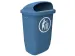 Poubelle extérieure DIN-PK 50L Bleu