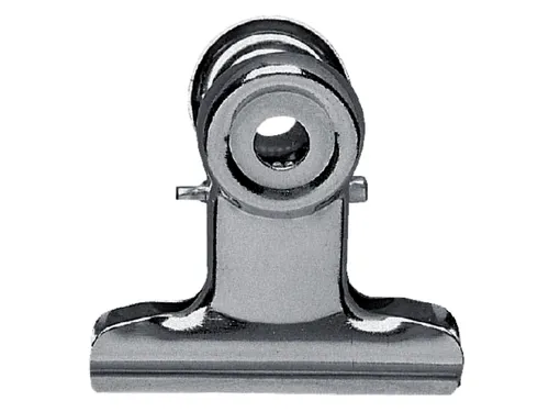 Papierklem MAUL Bulldog 70mm capaciteit 40mm zilver