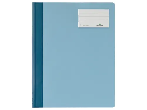 Snelhechter Durable A4 PVC etiketvenster blauw