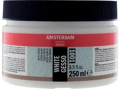 Witte Gesso, Fles Van 250 Ml