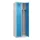locker voor scheiding van kleding,HxBxD 1850x600x500mm,2vak