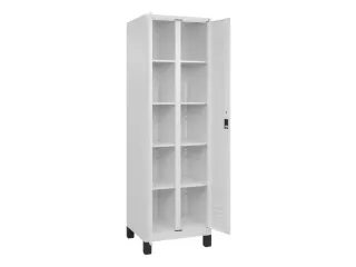 wasgoedverdeelkast,HxBxD 1950x600x500mm,vak B 300mm,cilinderslot - 2