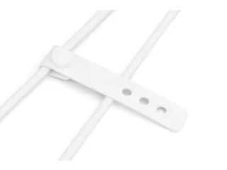 USB-C siliconen oplaadkabel USB-A USB-C 1m USB 2.0 60W wit - 5