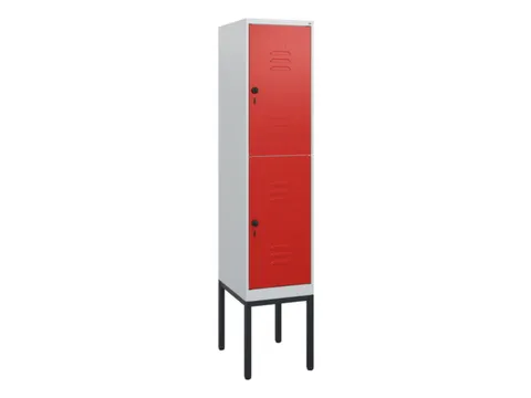 dubbeldekse locker,HxBxD 1950x400x500mm,1x2vak.,vak B 400mm