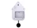 Wandklok NeXtime Twitter 21,5x41,5 cm lavendel