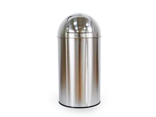 Push Bin Prullenbak RVS 40 Liter - 1
