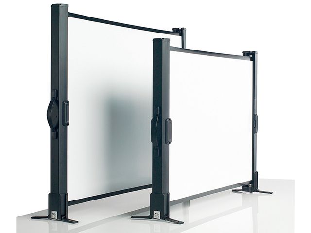 Projectiescherm Tafelmodel zwart 80x107 cm | ProjectieschermWinkel.be