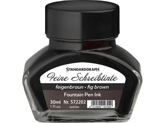 Encre calligraphique Standardgraph 30ml brun vigue
