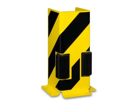 Aanrijdbeveiliging U-Profiel H 400mm Met Geleiderol Dikte 6mm Staal