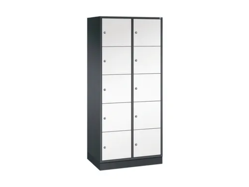 grootvolume-lockersysteem,HxBxD 1950x820x500mm,2x5vakken,cil.-slot
