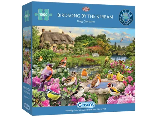 Gibsons Puzzel Birdsong by the Stream 1000 stukjes