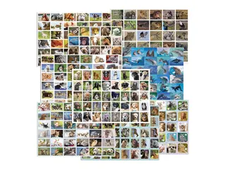 Belongingsstickermix De Stulp dieren assorti - 1