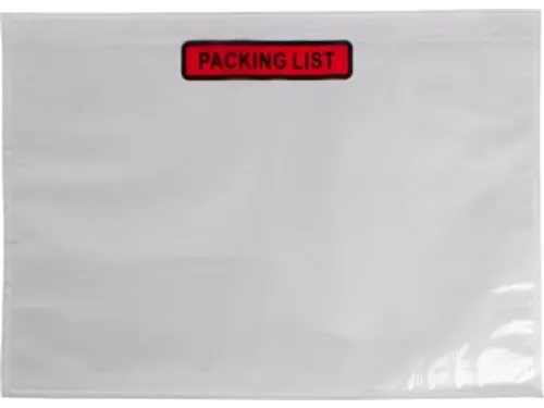 Paklijstenvelop Dokulops Packing List C4 322x225mm 500 stuks