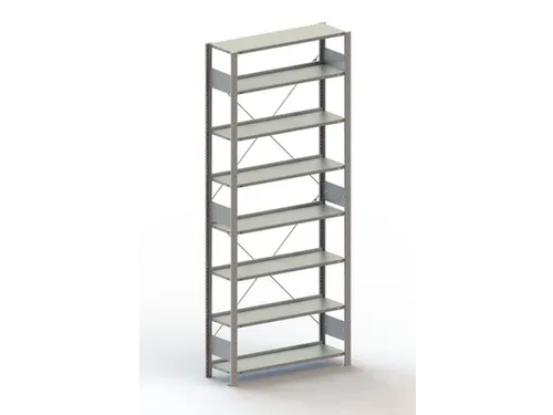 dossierstelling,grondveld,HxBxD 2500x1056x336mm,vaklast 80kg