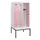 locker met bank,HxBxD 1950x900x815mm,3vak,vak B 300mm,cilinderslot