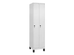 locker,HxBxD 1950x500x500mm,2vak,vak B 250mm,draaigrendel,voeten