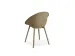 Chaise coque jardin Qosy PP aspect rotin