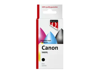 Inktcartridge Quantore alternatief tbv Canon PG560XL zwart - 1