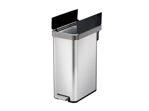 Ecofly II Pedaalemmer 45 Liter Mat RVS Zwart