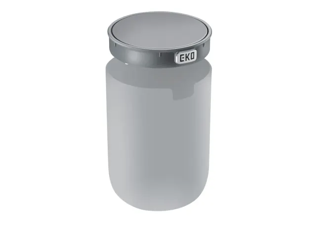 Fandy 2 Tafelafvalbak 2.2 Liter Grijs