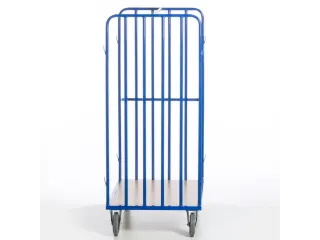 pakketwagen,draagverm. 600kg,laadvl. LxB 1200x800mm,houtetage,RAL5010 - 4
