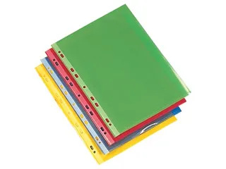 Viquel Geperforeerde Showtas A4 Assorti 0.06mm 11-Gaats - 1