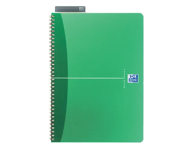 Spiraalblok Oxford Urban Mix A4 90vel Gelinieerd Assorti