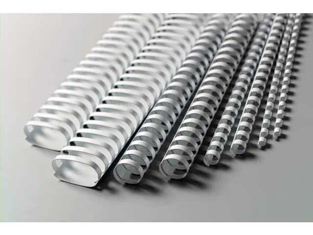 Bindrug GBC 12mm 21-rings A4 wit 100stuks