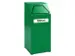 conteneur de tri sélectif,coupe-feu,1x65l,HxlxP 970x405x380mm