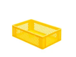 Euronorm-Stapelbak 33l H X L X B 175x600x400mm Geel