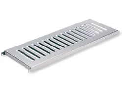 legbord gesleufd,RVS,v. RVS stelling,BxD 1450x440mm,vakl. 150kg