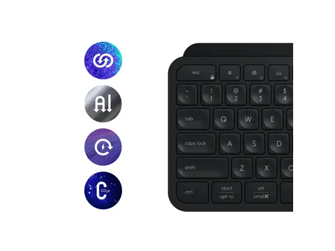 Logitech MX Keys S Combo toetsenbord en muis Azerty Frans
