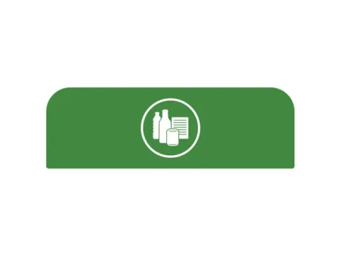 Configure Recyclingstation Paneel Mixed Recycling EN 87 liter groen