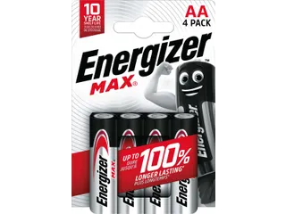 batterijen Max AA, blister van 4 stuks - 1