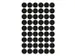 Etiquette Avery Zweckform 3140 Rond 12mm Noir 270 Pcs
