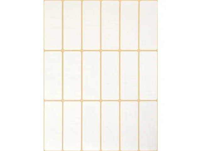 Avery Zweckform Universele Etiketten 50x19mm Wit 486 Stuks