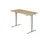 Elektrisch in hgte vst. zit-sta-bureau,HxBxD 630-1270x1600x800mm