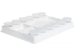 Palet Conda 20 x 15 x 3 cm plastic wit