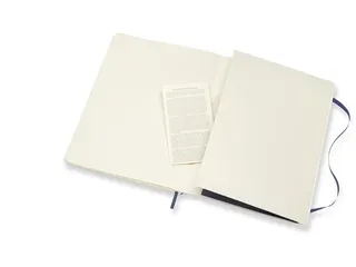 Notitieboek Moleskine XL 190x250mm lijn soft cover sapphire blue - 5