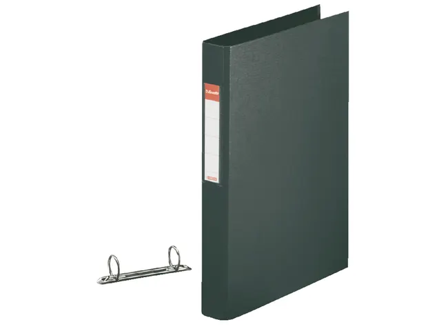 Ringband Esselte 2 rings A4 25mm Pp Zwart O-mech