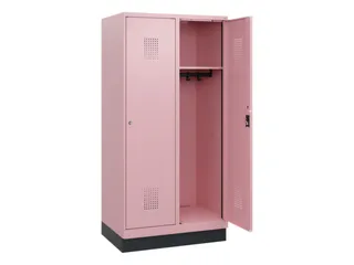 schoollocker,HxBxD 1630x800x500mm,2vak,vak B 400mm,cil.-slot,sokkel - 1